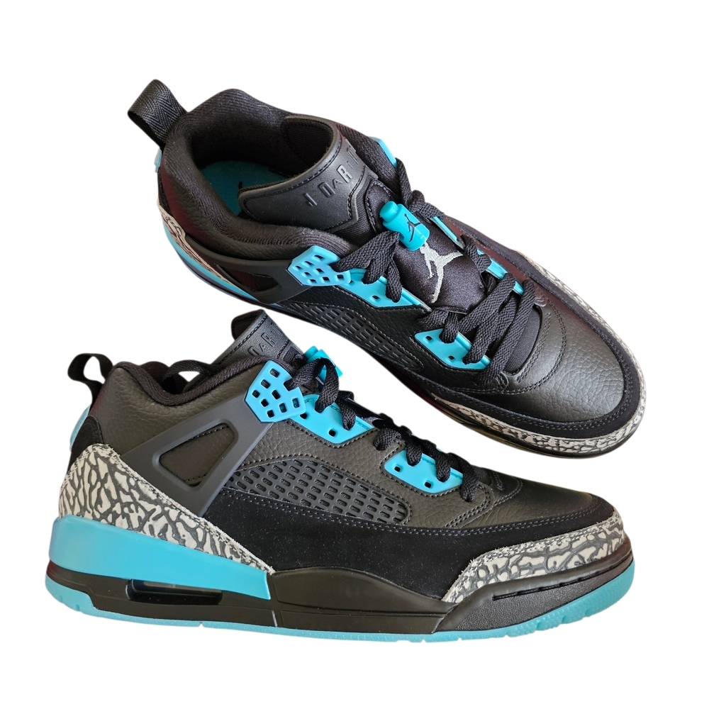 Jordan Spizike Low (Men's Size 11 US)Black/Wolf Grey/Gamma Blue - Picture 1 of 15